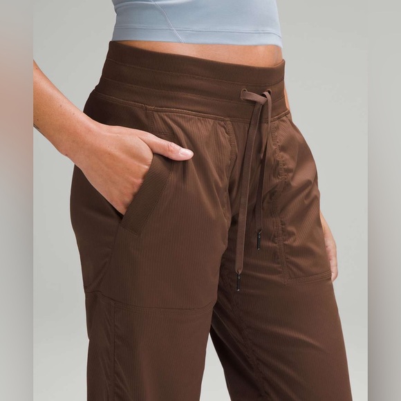 LULULEMON Dance Studio Mid-Rise Pant Full Length Java Brown Size 10 - Picture 5 of 11